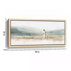 New Kirklands Home Good Shepherd Framed Canvas Art Print