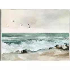 Online Kirklands Home Graceful Sea Framed Canvas Art Print