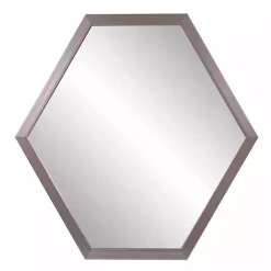 Sale Kirklands Home Graphite Hexagon Wall Mirror