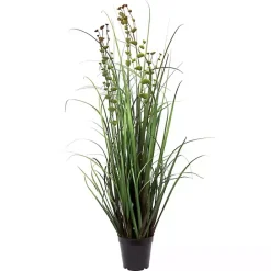 Discount Kirklands Home Grass and Eucalyptus Potted Plant