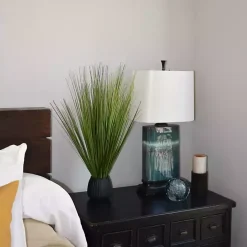 Best Kirklands Home Grass Arrangement in Black Ribbed Pot