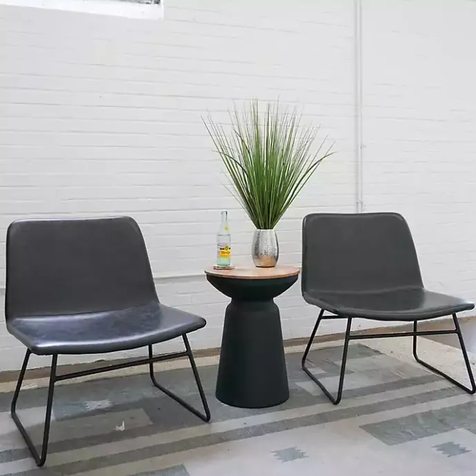 Best Kirklands Home Grass Arrangement in Crackled Silver Pot