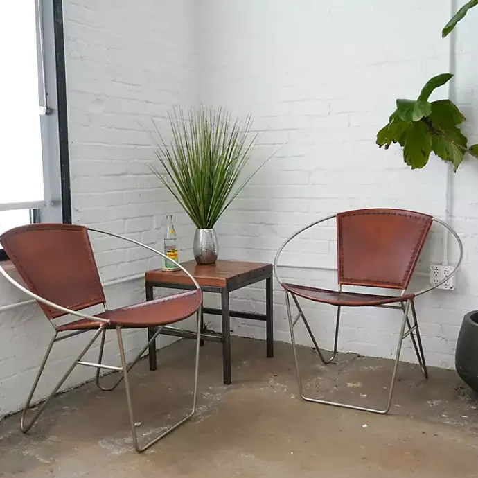 Best Kirklands Home Grass Arrangement in Crackled Silver Pot