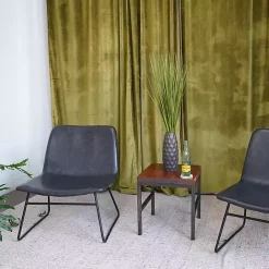 Outlet Kirklands Home Grass Arrangement in Gunmetal Honeycomb Pot