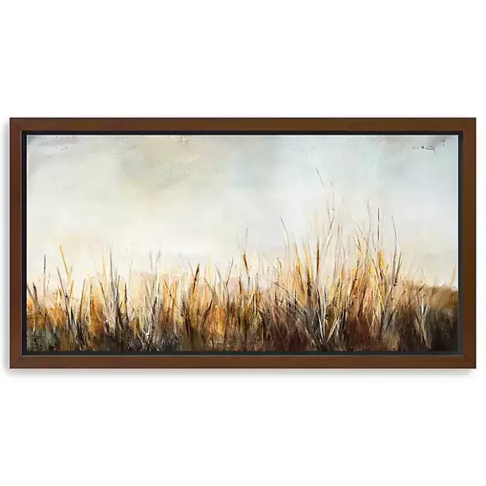 Outlet Kirklands Home Grass in the Breeze Framed Canvas Art Print