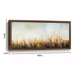 Outlet Kirklands Home Grass in the Breeze Framed Canvas Art Print