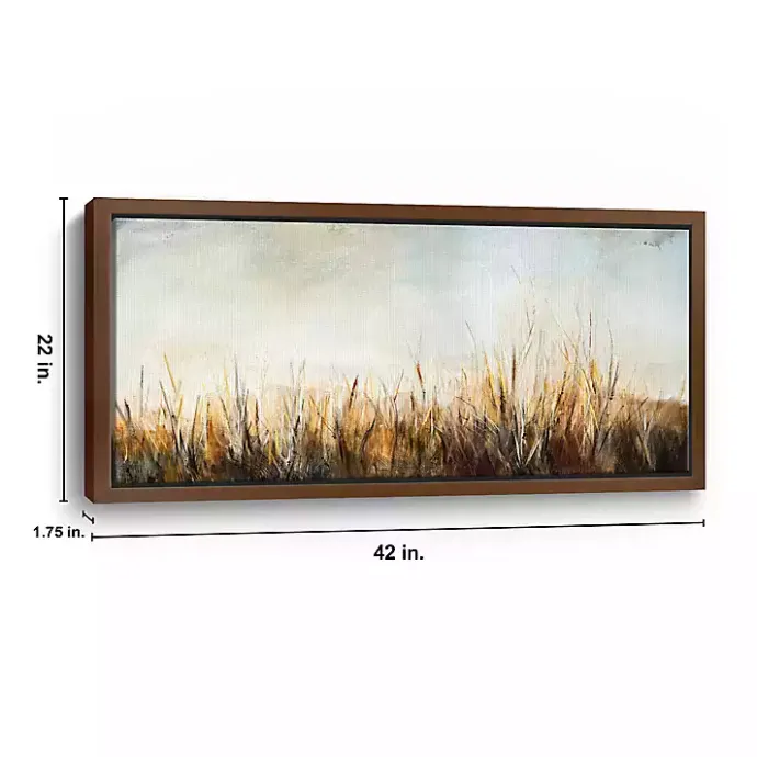 Outlet Kirklands Home Grass in the Breeze Framed Canvas Art Print