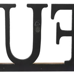 Kirklands Home Grateful Wood Wall Plaque Black