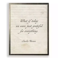 Best Kirklands Home Grateful For Everything Wall Plaque White