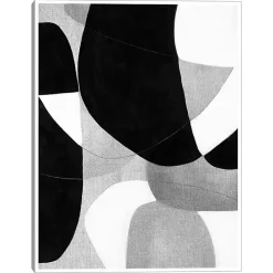 Outlet Kirklands Home Gravity Abstract Framed Canvas Art Print