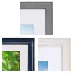 Best Kirklands Home Gray & Navy 10-pc. Gallery Wall Frame & Shelf Set