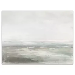 Discount Kirklands Home Abstract Seascape Canvas Art Print Gray