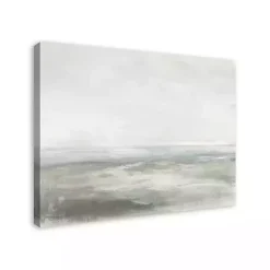 Discount Kirklands Home Abstract Seascape Canvas Art Print Gray
