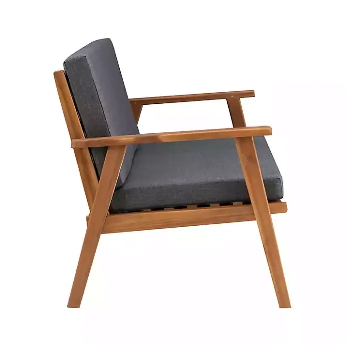 Clearance Kirklands Home Acacia Wood 4-pc. Outdoor Living Set Gray