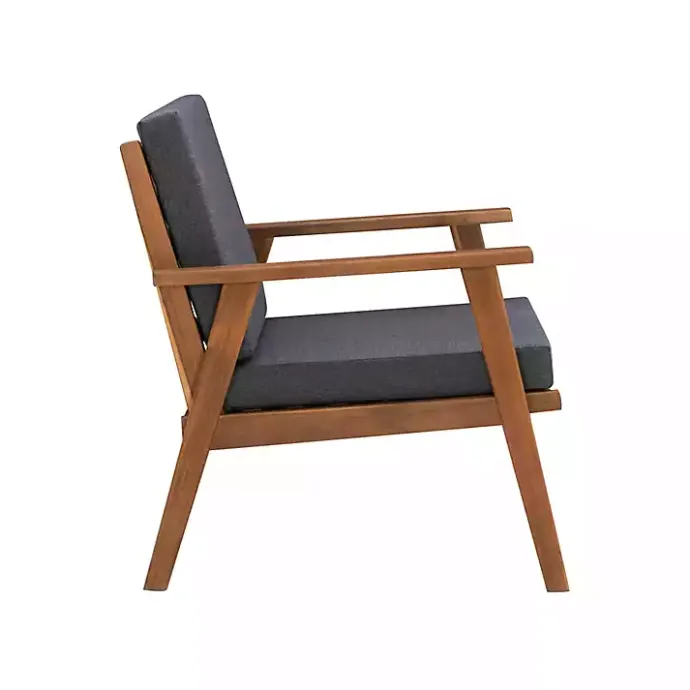 Clearance Kirklands Home Acacia Wood 4-pc. Outdoor Living Set Gray