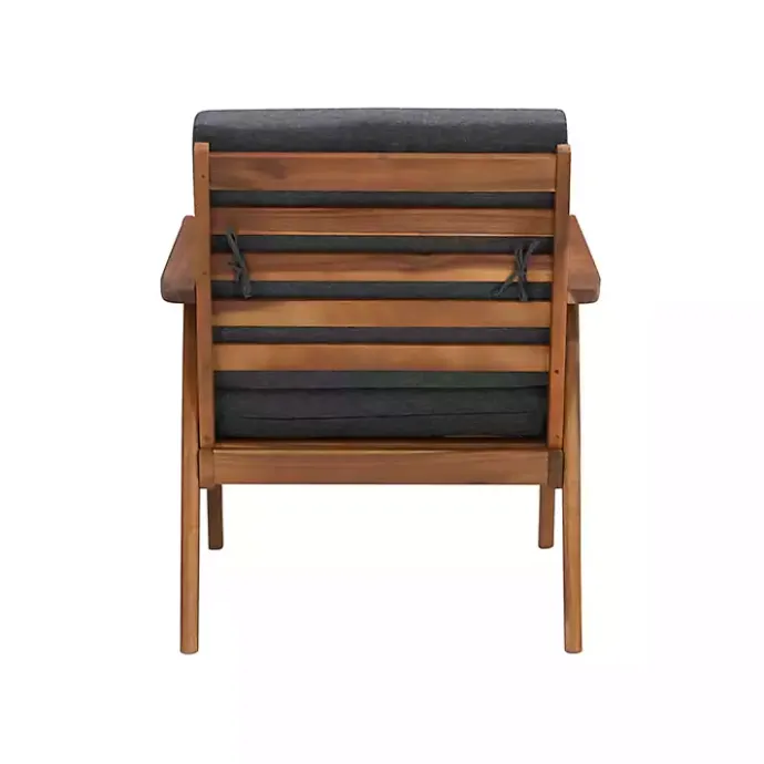 Clearance Kirklands Home Acacia Wood 4-pc. Outdoor Living Set Gray