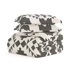 Hot Kirklands Home Gray Adobe Diamond 2-pc. Twin Duvet Cover Set