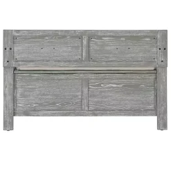Online Kirklands Home Gray and Beige Carlton Storage Bench
