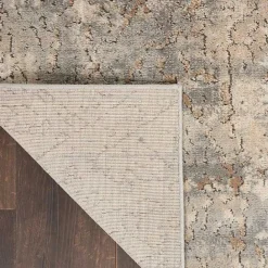 Sale Kirklands Home Gray and Beige Tally Textured Area Rug, 7x9