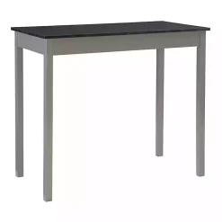 Online Kirklands Home Gray and Black 3-pc. Stool and Table Set