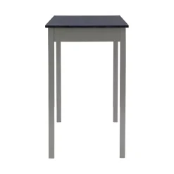 Online Kirklands Home Gray and Black 3-pc. Stool and Table Set