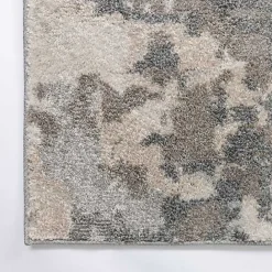 Best Kirklands Home Gray and Cream Wray Modern Area Rug, 7x10