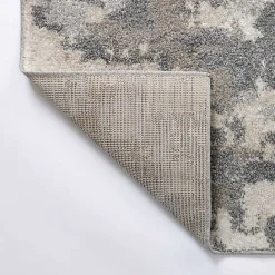 Best Kirklands Home Gray and Cream Wray Modern Area Rug, 7x10