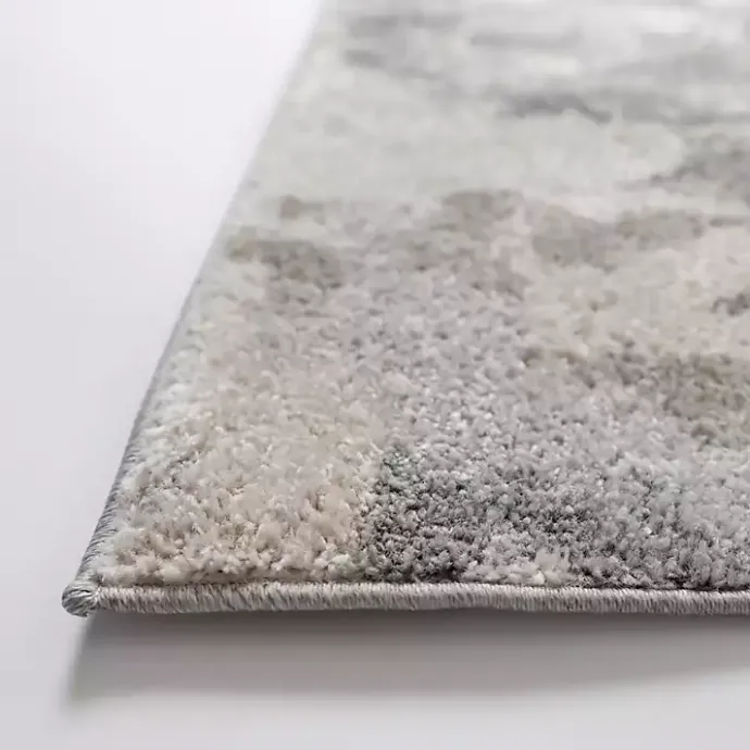 Best Kirklands Home Gray and Cream Wray Modern Area Rug, 7x10