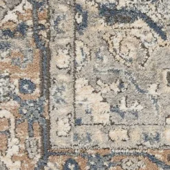 Best Kirklands Home and Ivory Nadia Medallion Area Rug, 4x6 Gray