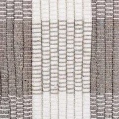 Hot Kirklands Home and White Buffalo Check Accent Rug Gray