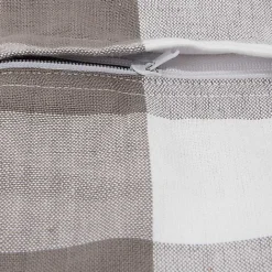 Best Kirklands Home and White Check Pillow Covers, Set of 4 Gray