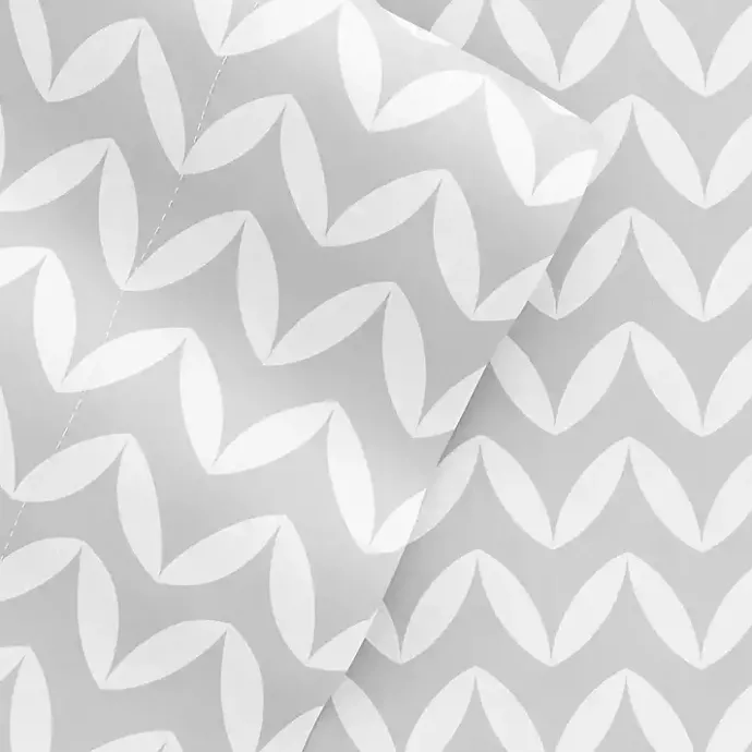 Best Kirklands Home Gray and White Chevron 3-pc. Twin Sheet Set