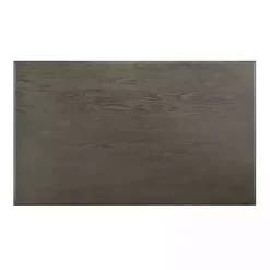 Discount Kirklands Home Gray and White Two-Toned Wood Dining Table