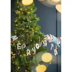 Sale Kirklands Home Gray and White Wool Merry Christmas Banner