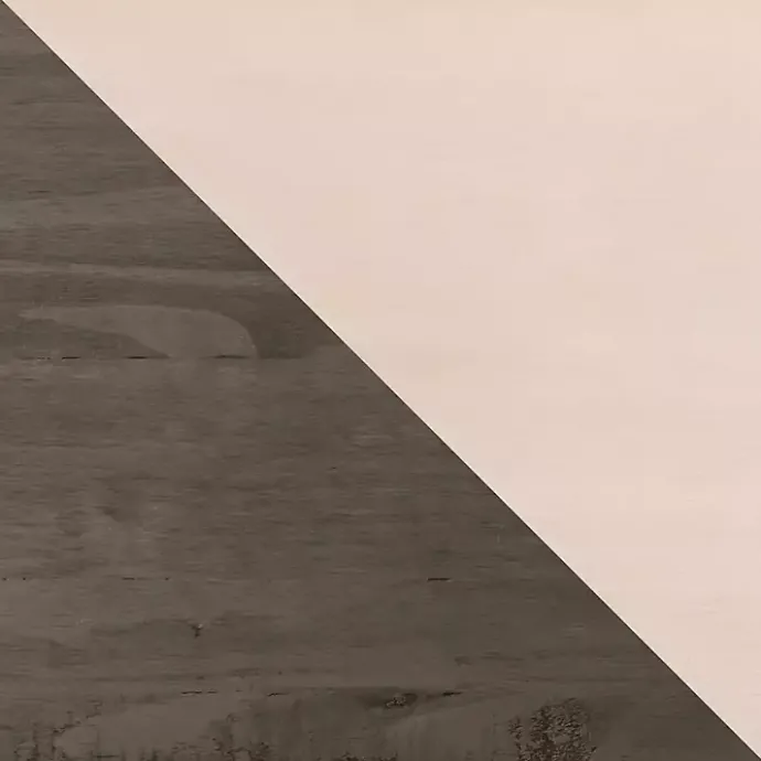 Discount Kirklands Home Gray and Whitewashed Wood 3-Drawer Media Cabinet