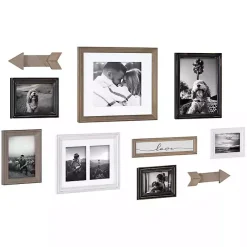 Clearance Kirklands Home Gray Arrow 10-pc. Gallery Wall Picture Frame Set
