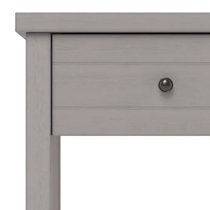 Best Kirklands Home Bailie Wooden Side Table Gray
