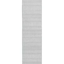 Best Kirklands Home Blue Elletta Indoor/Outdoor Area Rug, 2x7 Gray