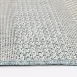 Best Kirklands Home Blue Elletta Indoor/Outdoor Area Rug, 2x7 Gray