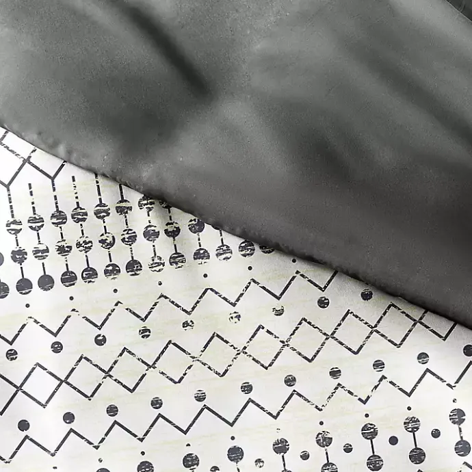 Clearance Kirklands Home Gray Bohemian 3-pc. King Duvet Cover Set