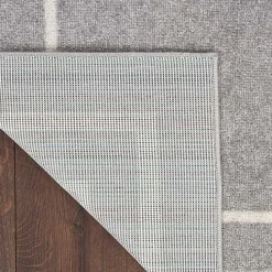 Sale Kirklands Home Bordered Indoor/Outdoor Area Rug, 8x10 Gray