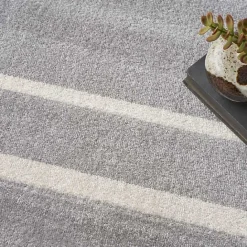 Sale Kirklands Home Bordered Indoor/Outdoor Area Rug, 8x10 Gray