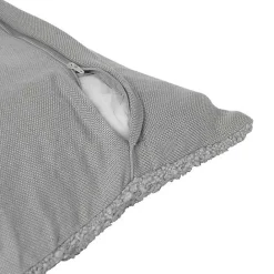 Sale Kirklands Home Boucle Handwoven Pillow Gray