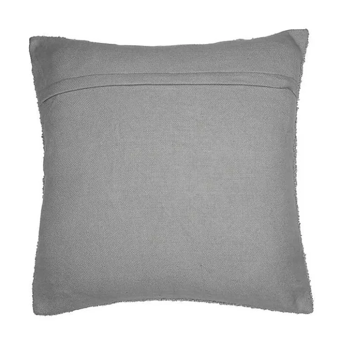 Sale Kirklands Home Boucle Handwoven Pillow Gray