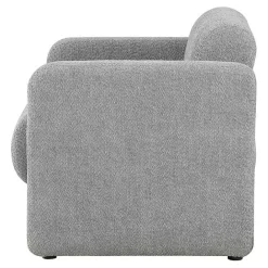 Best Kirklands Home Boucle Modern Accent Chair Gray