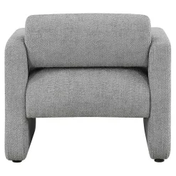 Best Kirklands Home Boucle Modern Accent Chair Gray