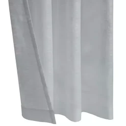 Best Kirklands Home Boucle Sheer Single Curtain Panel, 63 in. Gray