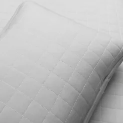 Clearance Kirklands Home Box Stitch Cotton Full/Queen 3-pc. Quilt Set Gray