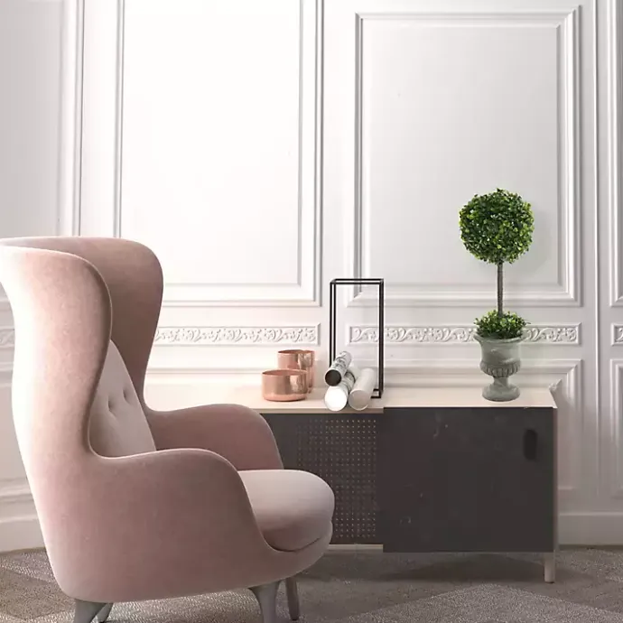 Best Kirklands Home Gray Boxwood Pedestal Urn Topiary, 2 ft.