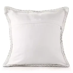 Best Kirklands Home Gray Buffalo Check Stitched Outdoor Throw Pillow